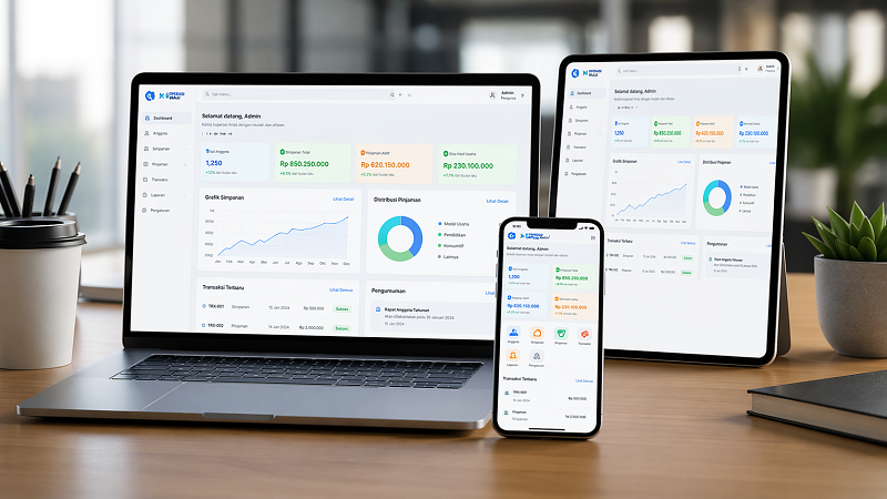 Tingkatkan Kinerja Koperasi dengan Jasa Pembuatan Aplikasi Koperasi Terpercaya dan Modern