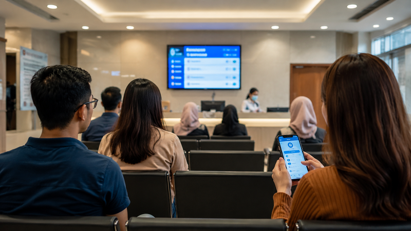 Aplikasi Antrian Online Berbasis Cloud untuk Klinik, Bank, Retail, dan Instansi Pemerintah