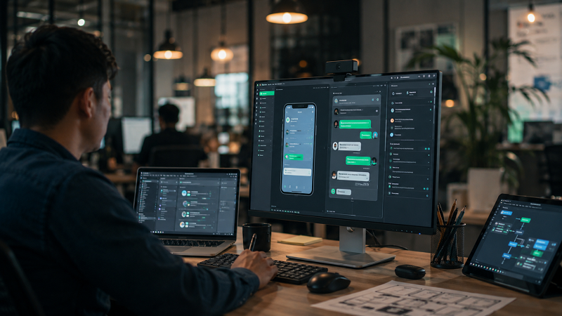 Jasa Pembuatan Chatbot AI WhatsApp yang Membantu Bisnis Aktif 24 Jam Nonstop