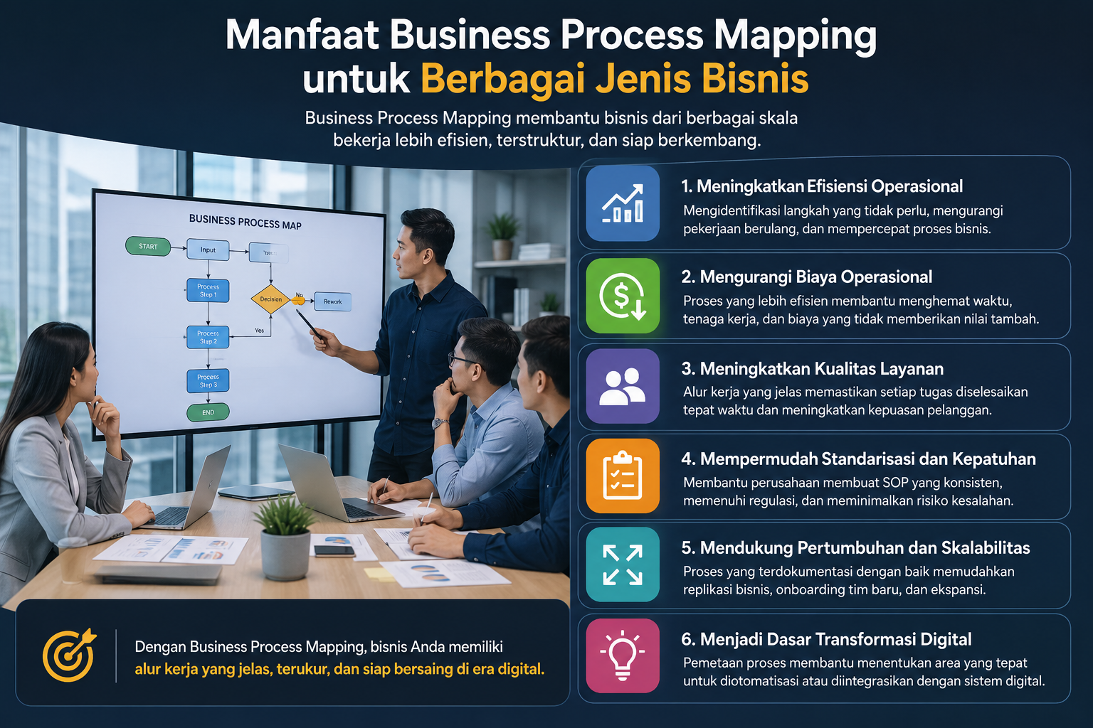 Manfaat Business Process Mapping untuk Berbagai Jenis Bisnis