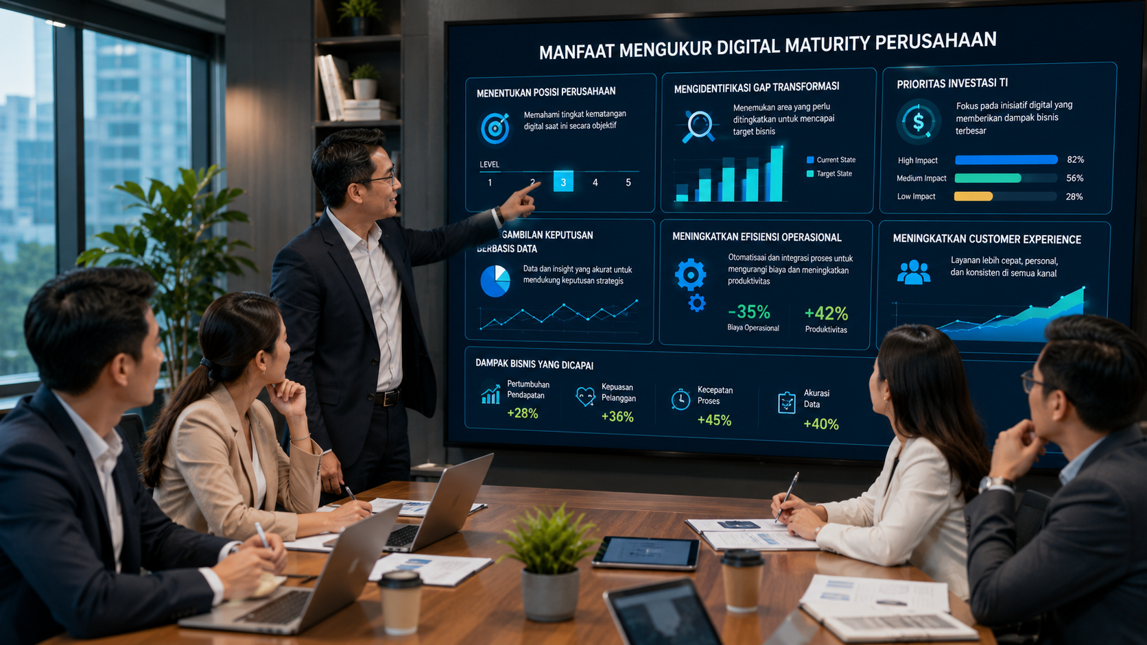 Manfaat Mengukur Digital Maturity Perusahaan