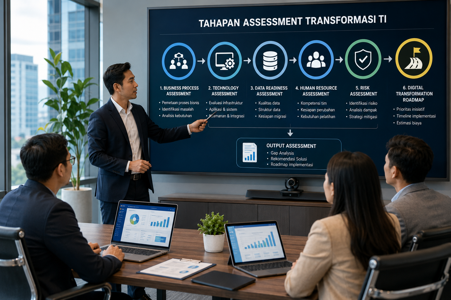 Tahapan Assessment Transformasi TI