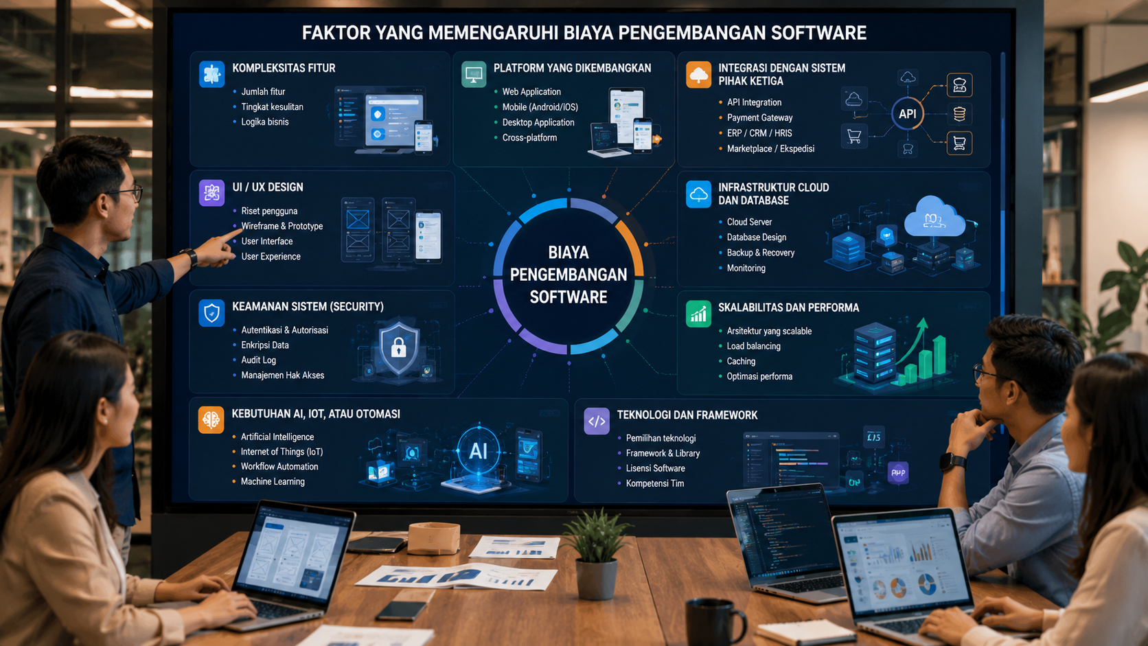 Faktor yang Memengaruhi Biaya Pengembangan Software