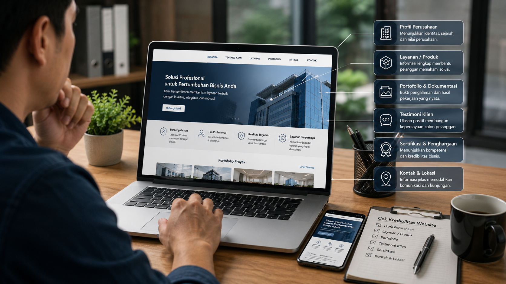 Bagaimana Website Meningkatkan Kredibilitas Bisnis ?