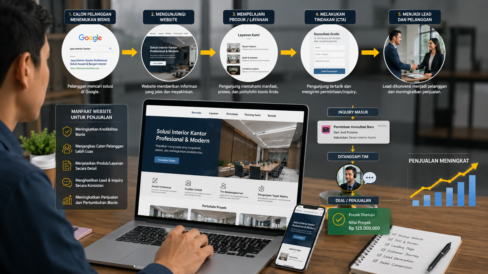 Bagaimana Website Membantu Meningkatkan Penjualan ?