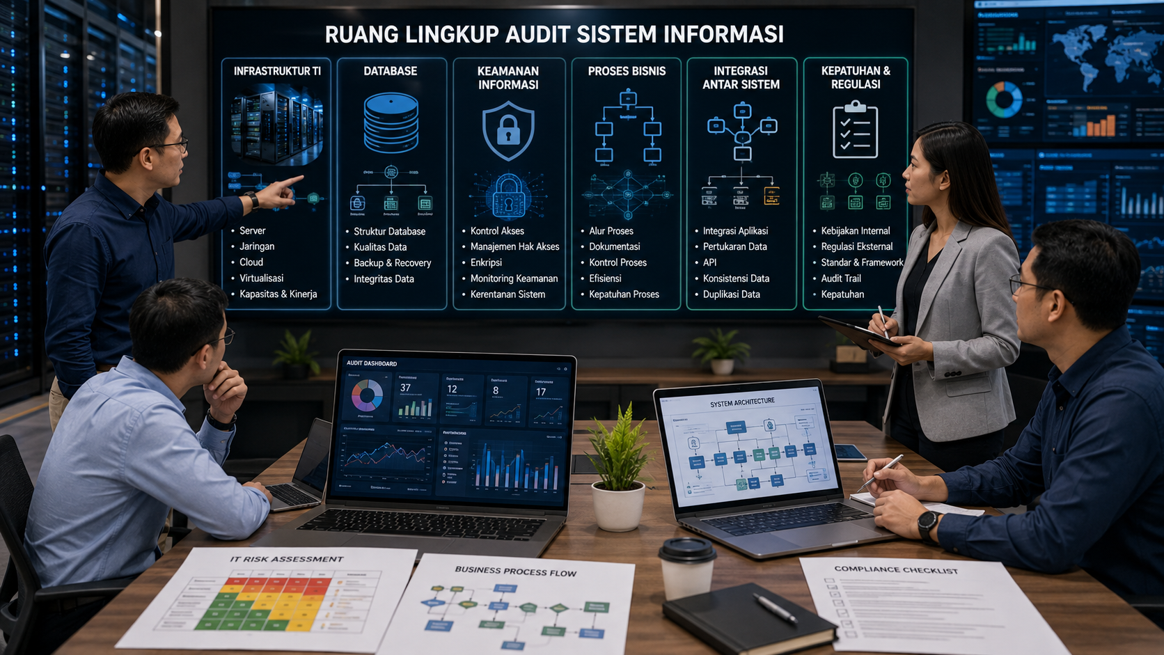 Ruang Lingkup Audit Sistem Informasi