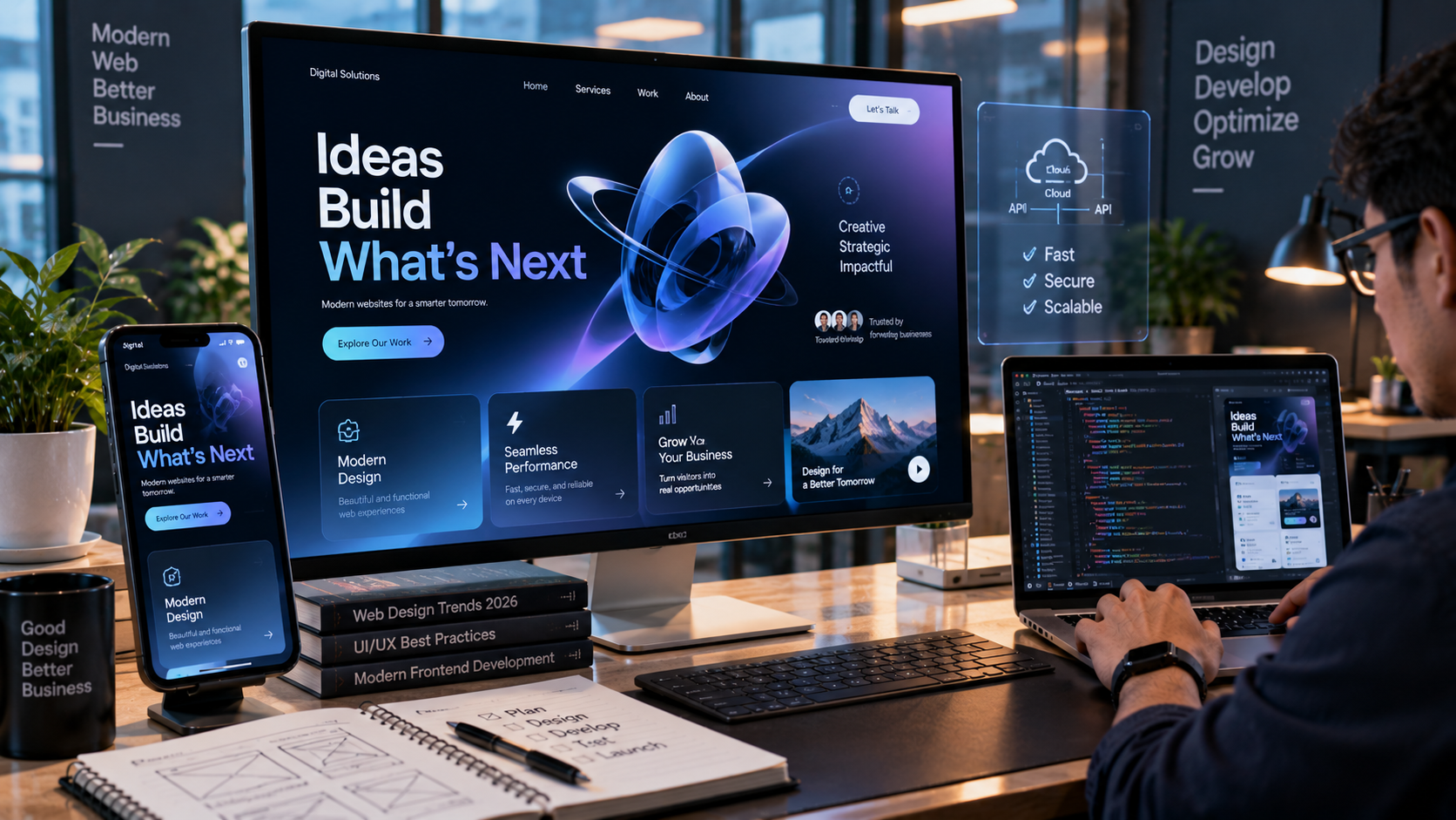 Tren Desain Web 2026: Modern, Interaktif, dan Menarik