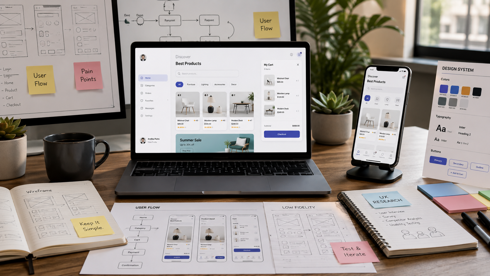 Belajar UI UX: Panduan Dasar untuk Pemula
